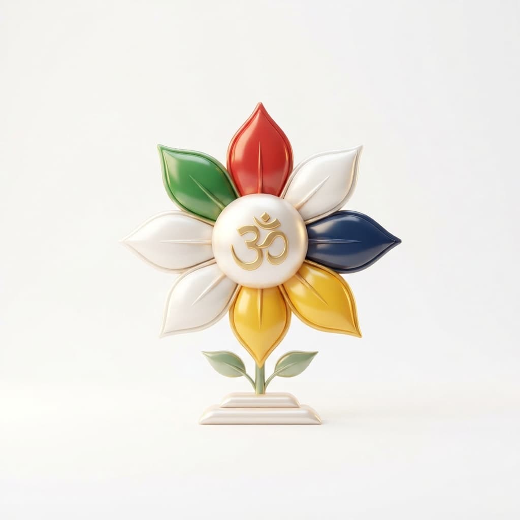 The Navapada (Arihant, Siddha, Acharya, Upadhyaya, Sadhu, Darshan, Gyan, Charitra, Tapa); Siddhachakra