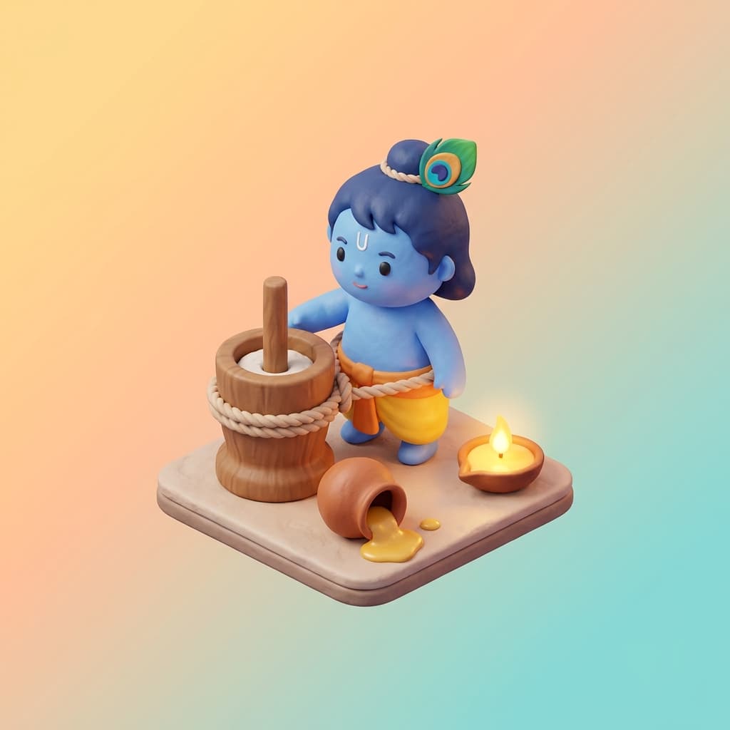 Lord Vishnu (Damodara), Lord Krishna