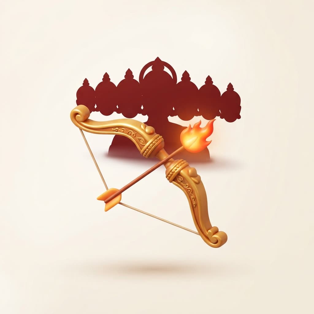 Lord Rama; Goddess Durga (Aparajita)