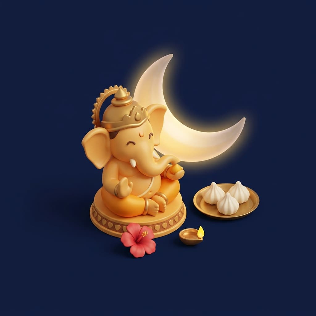 Lord Ganesha (as Gajanana)