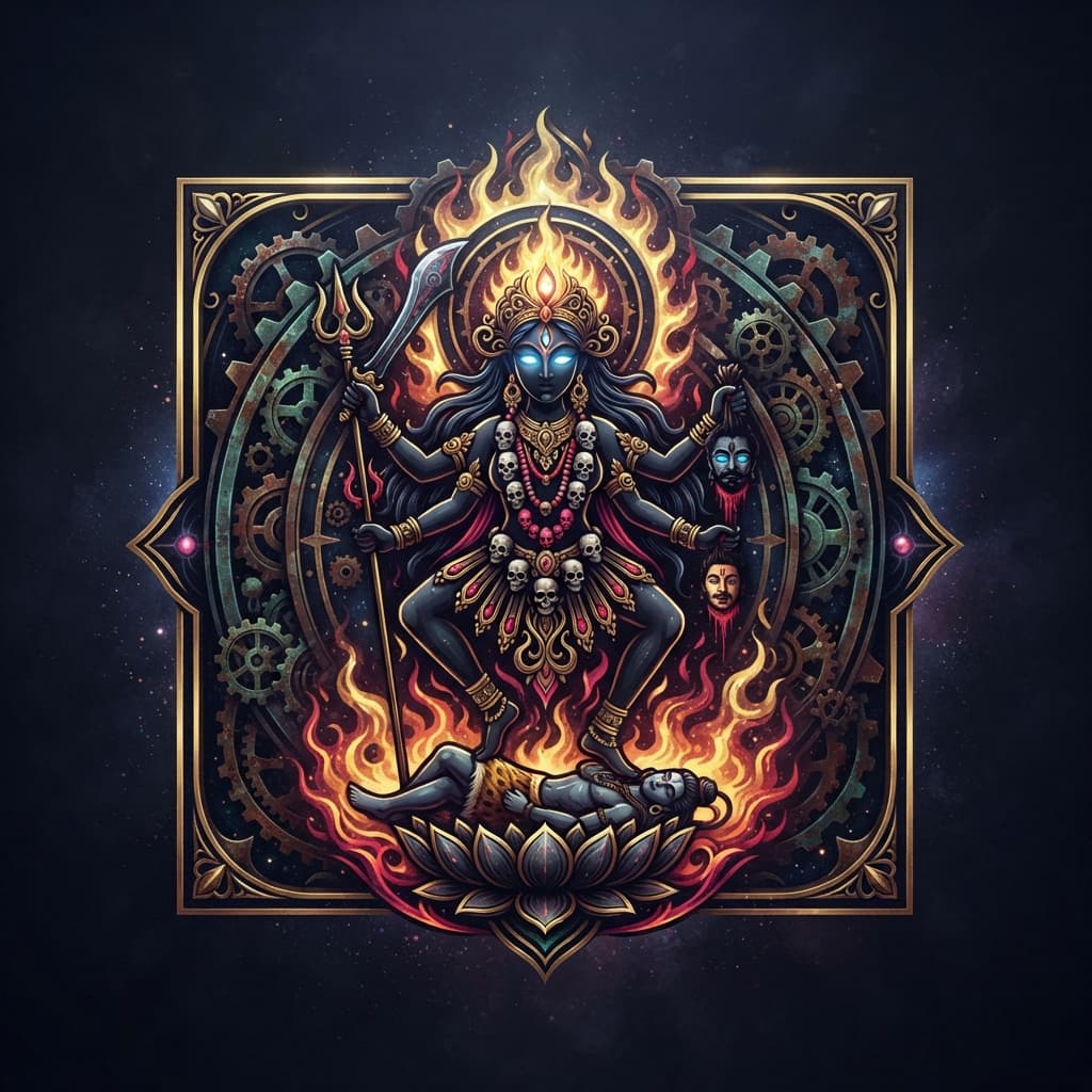 Lord Vishnu (Kalki, the promised avatar of Kali Yuga), and the divine Name