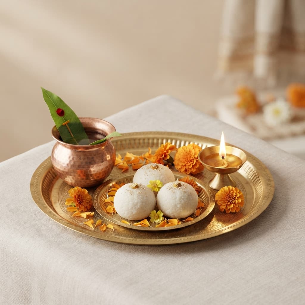 The Matru (maternal ancestors), the Pitru, Lord Vishnu