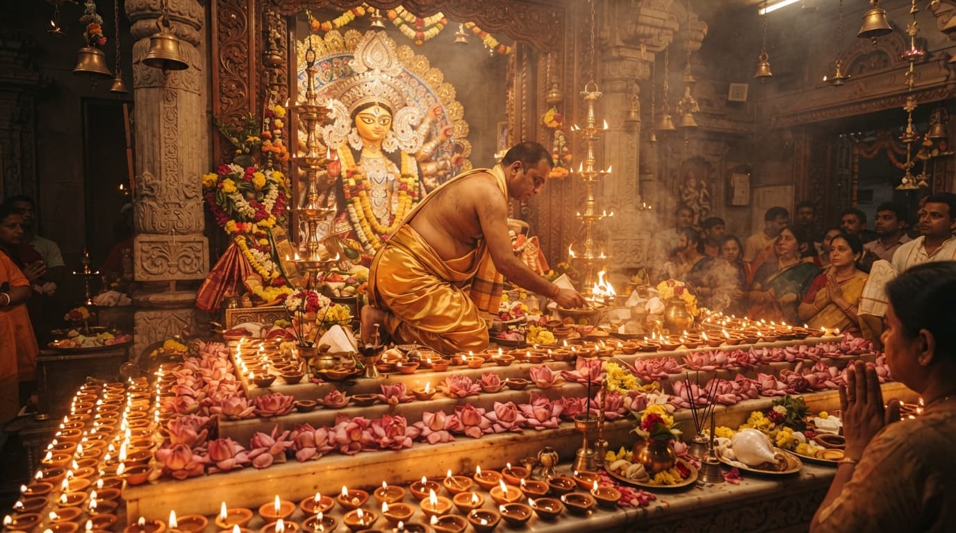 Sandhi Puja