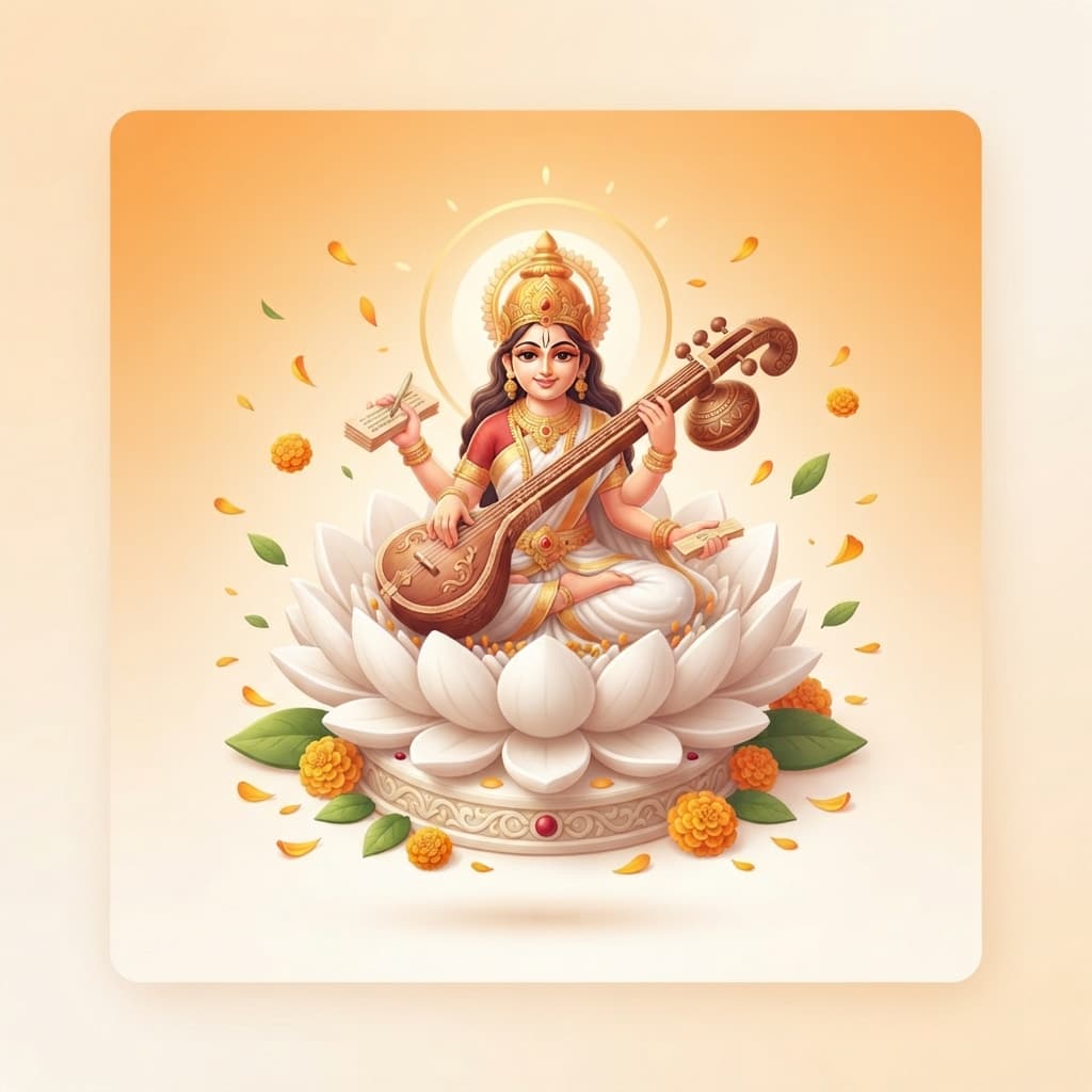 Goddess Saraswati