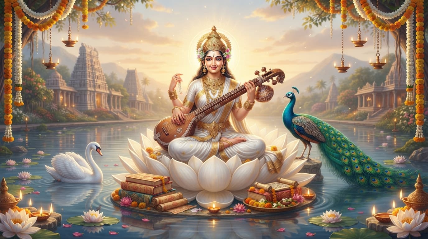 Saraswati Poojai