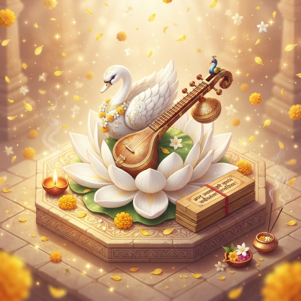 Goddess Saraswathi