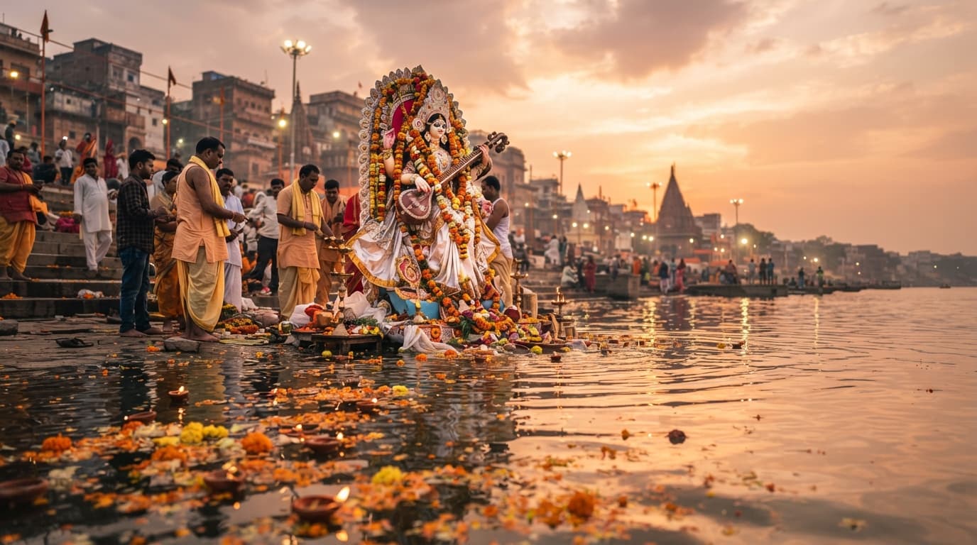 Saraswati Visarjan