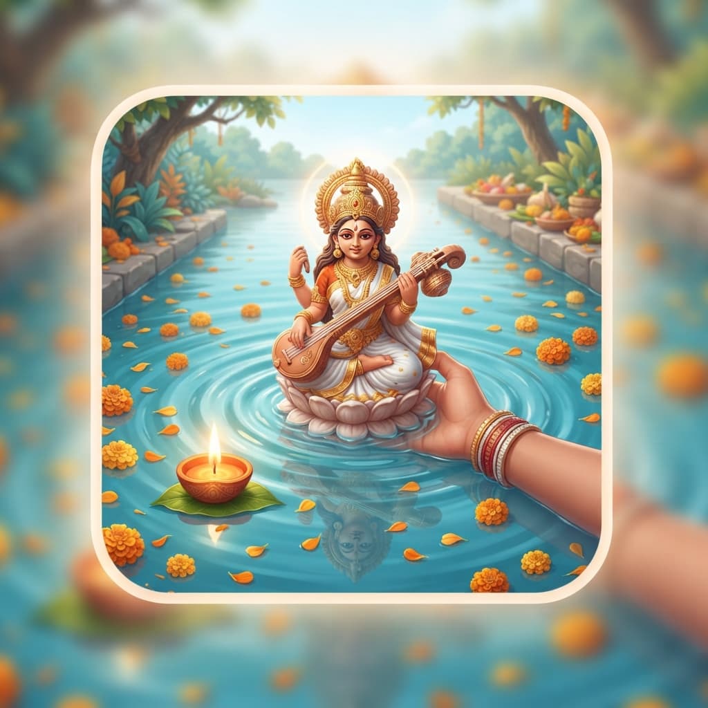 Goddess Saraswati