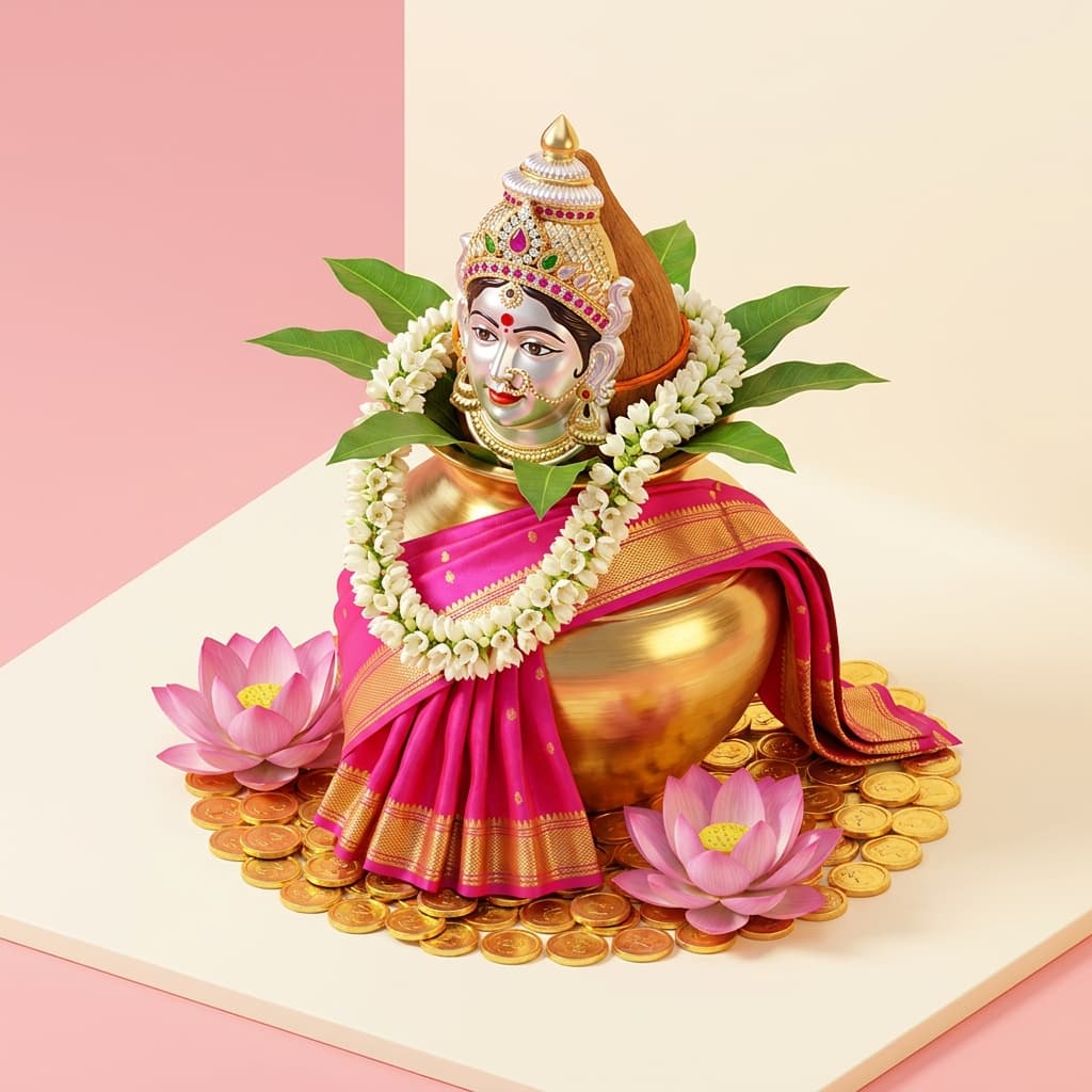 Goddess Varalakshmi (Mahalakshmi)
